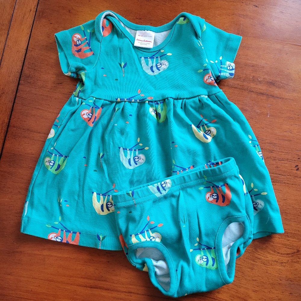 Hanna Andersson two piece dress set